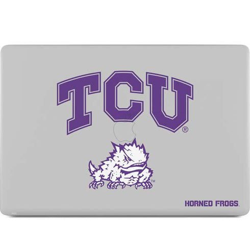 Texas Christian University Horned Frogs Logo Print MacBook Skins